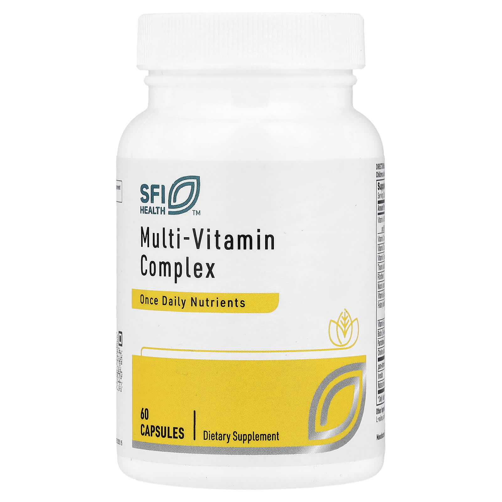Multi-Vitamin Complex, 60 Capsules