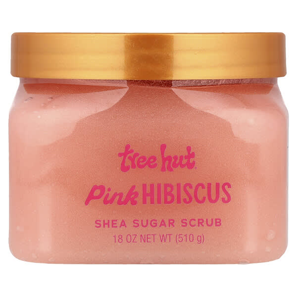 Shea Sugar Scrub, Pink Hibiscus, 18 oz (510 g)