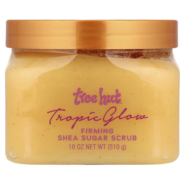 Firming Shea Sugar Scrub, Tropical Glow, 18 oz (510 g)