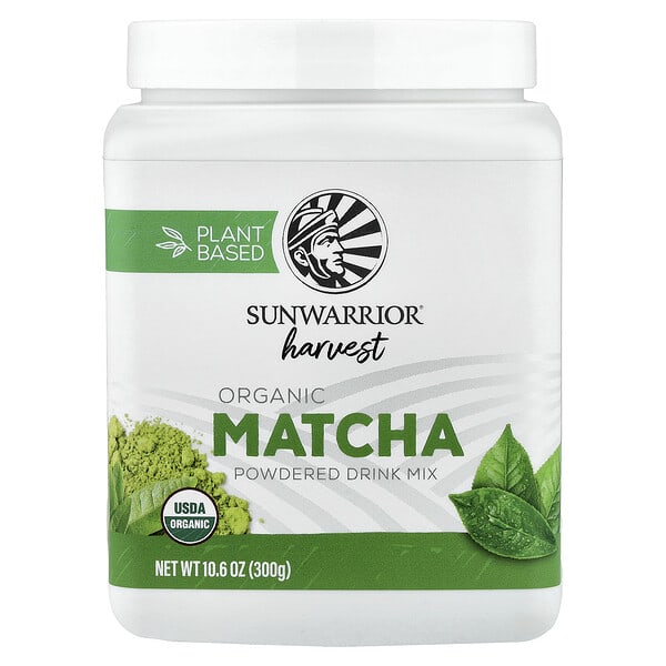 Sunwarrior, органический напиток из порошкового матча Harvest, 10.6 унции (300 г)