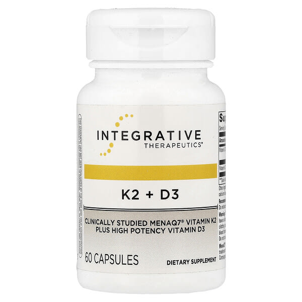 K2 + D3, 60 Capsules