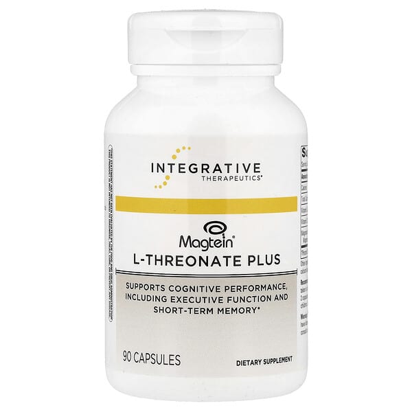 Magtein® L-Threonate Plus,  90 Capsules