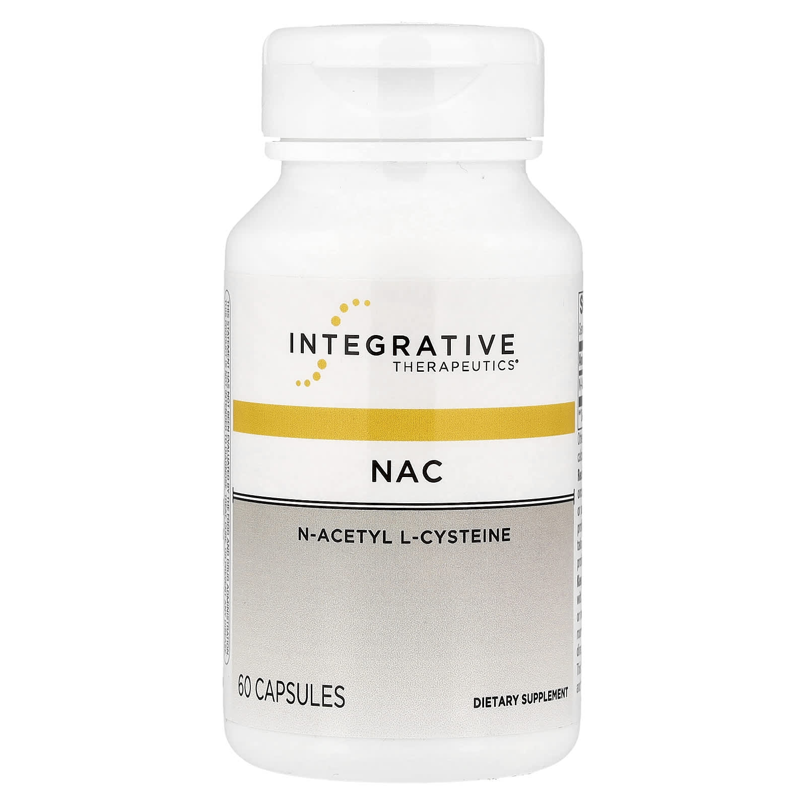 Integrative Therapeutics NAC, 60 капсул (600 мг в капсуле)
