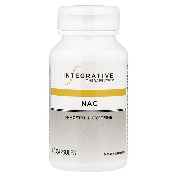 Integrative Therapeutics NAC, 60 капсул (600 мг в капсуле)