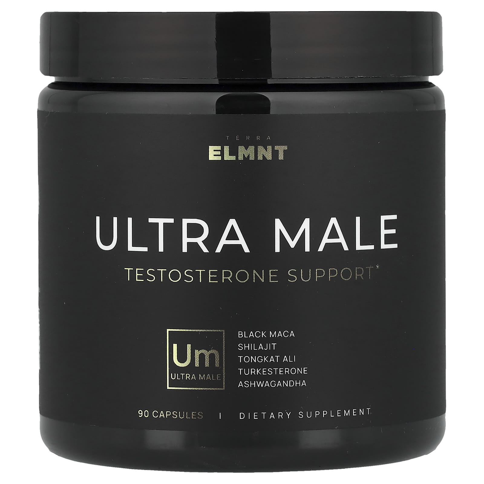 Ultra Male, поддержка тестостерона, 90 капсул