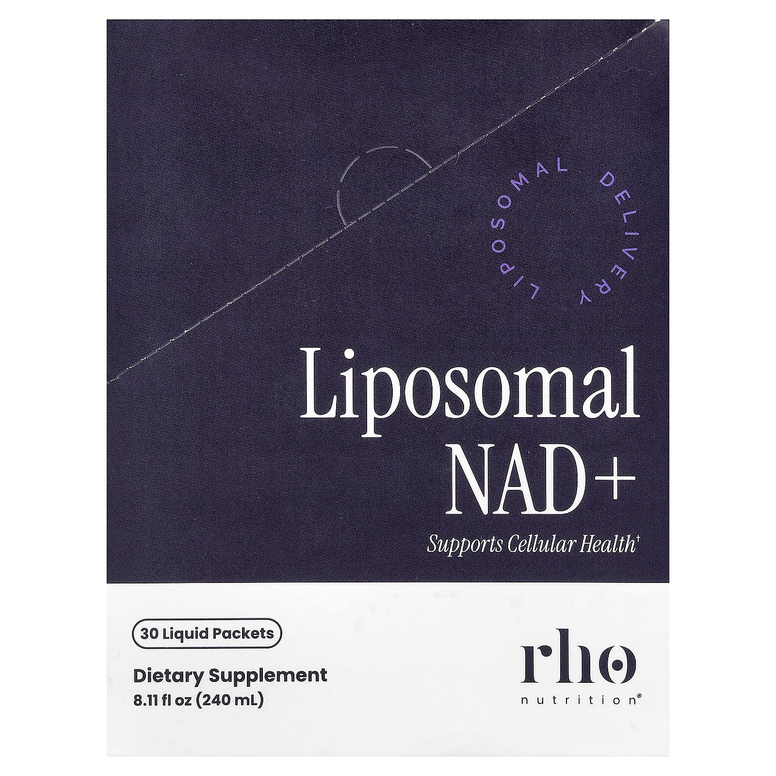 Liposomal NAD+, 30 Liquid Packets, 0.27 fl oz (8 ml) Each