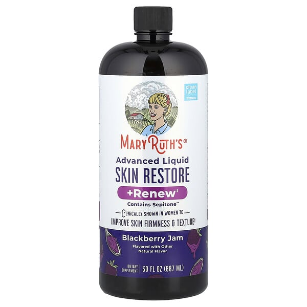 Advanced Liquid Skin Restore + Renew, Blackberry Jam, 30 fl oz (887 ml)