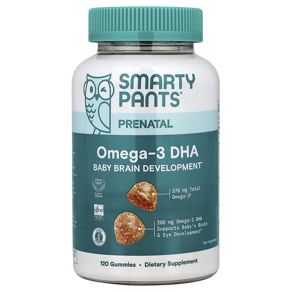 Prenatal, Omega-3 DHA, Orange Lemon, 120 Gummies