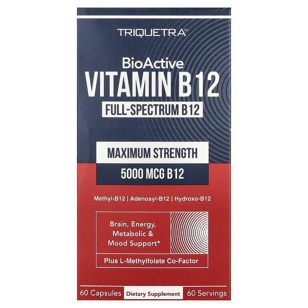 BioActive Витамин B12, 60 капсул