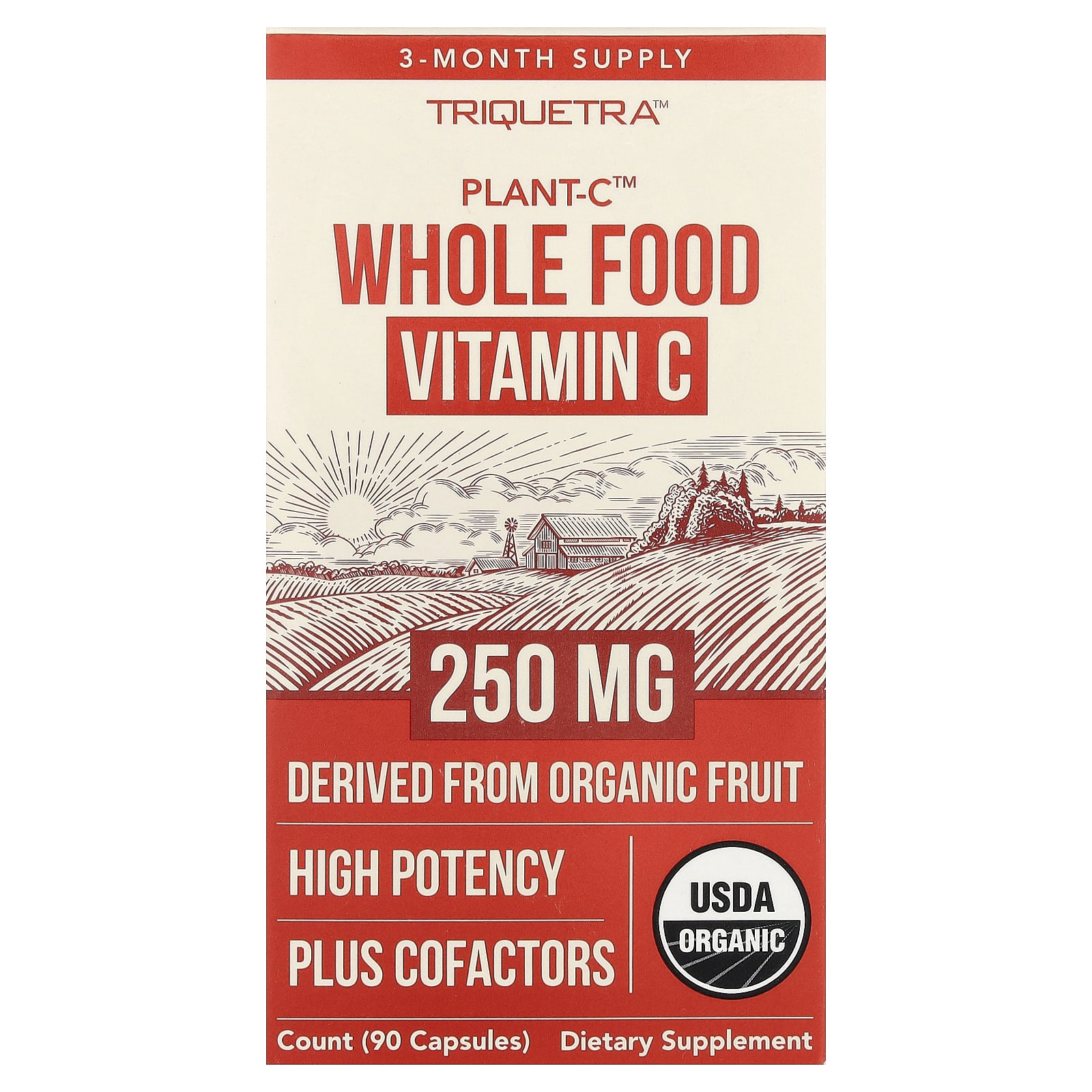Plant-C™ Whole Food Vitamin C, 90 Capsules