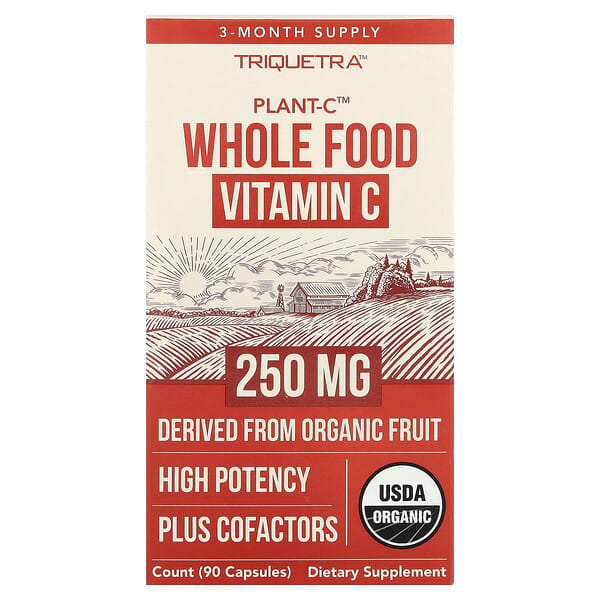 Plant-C™ Whole Food Vitamin C, 90 Capsules