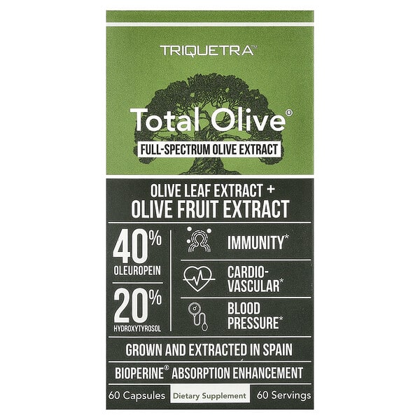 Total Olive®, 60 капсул