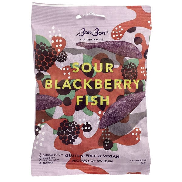 Sour Blackberry Fish, 5.2 oz (150 g)