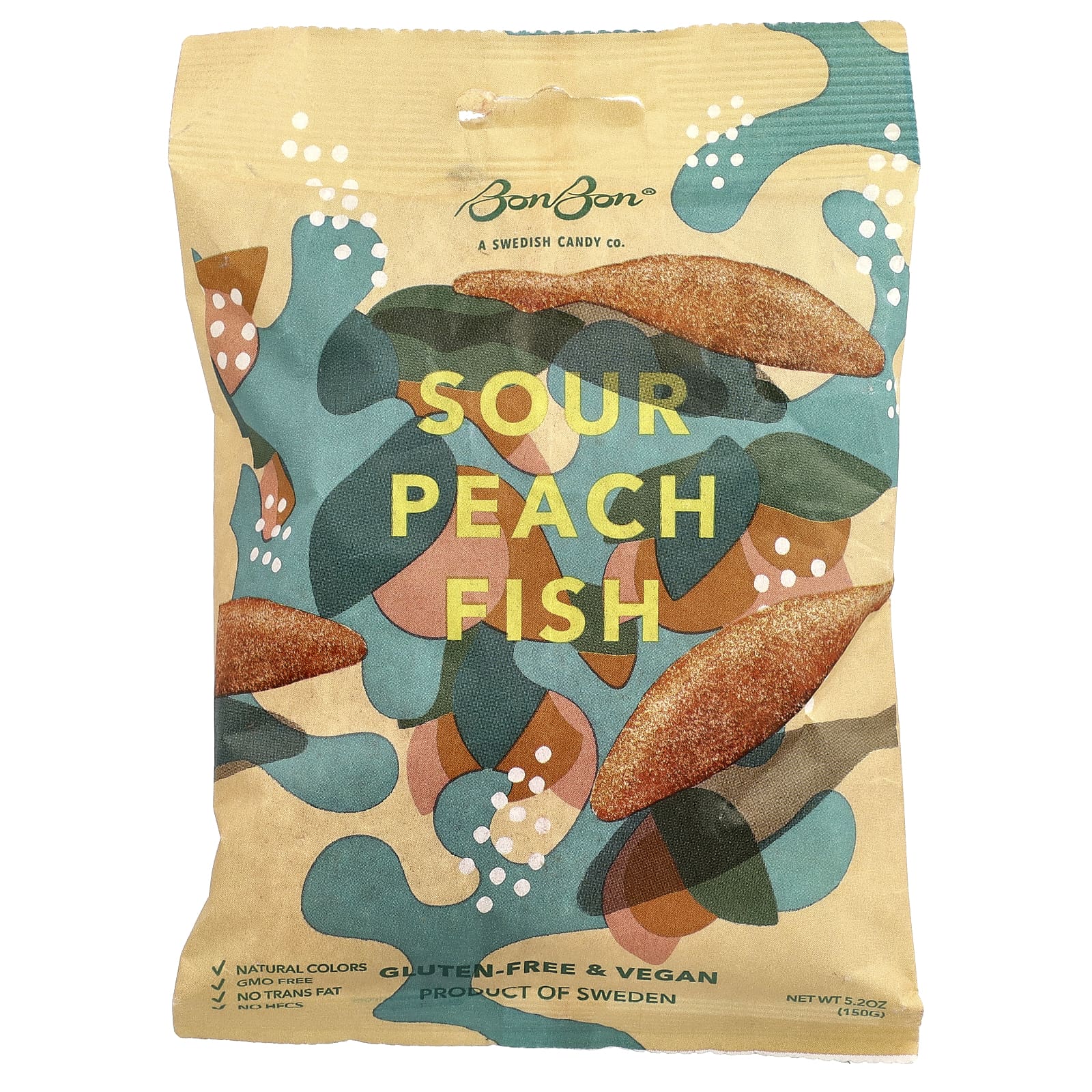 Sour Peach Fish, 5.2 oz (150 g)