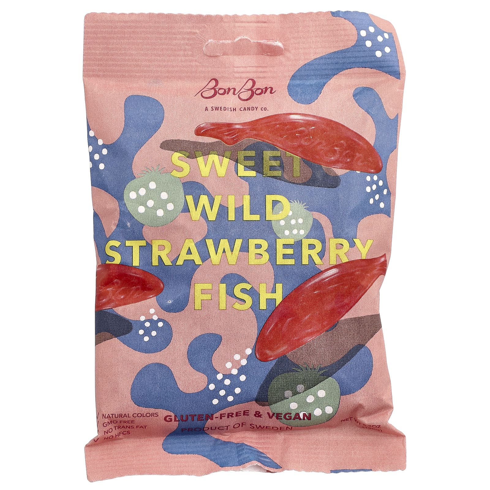 Sweet Wild Strawberry Fish, 5.2 oz (150 g)