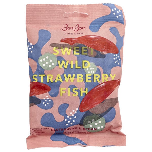 Sweet Wild Strawberry Fish, 5.2 oz (150 g)