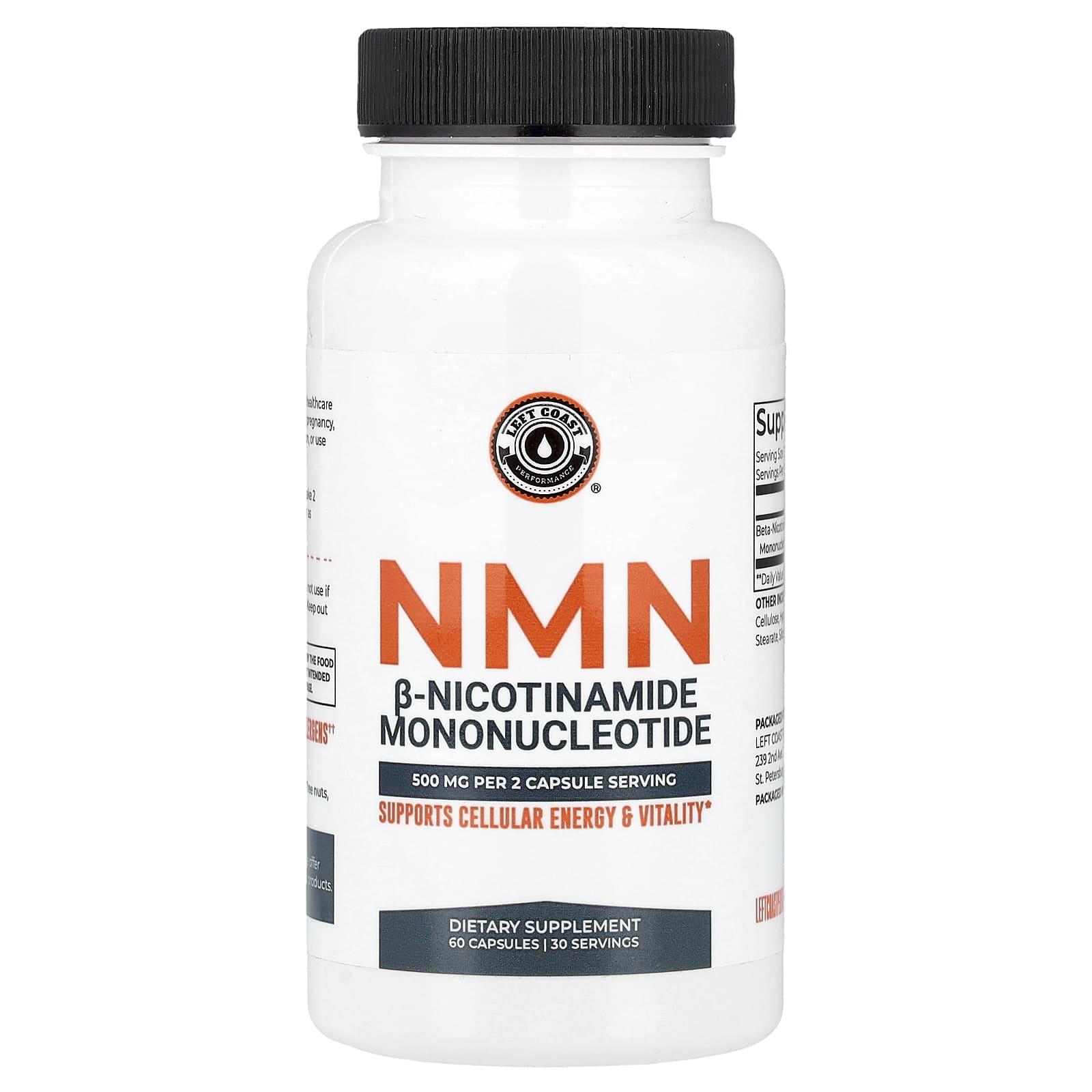 NMN, 60 Capsules (250 mg per Capsule)