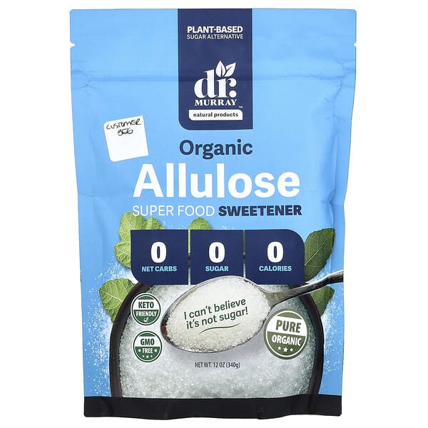 Organic Allulose, 12 oz (340 g)