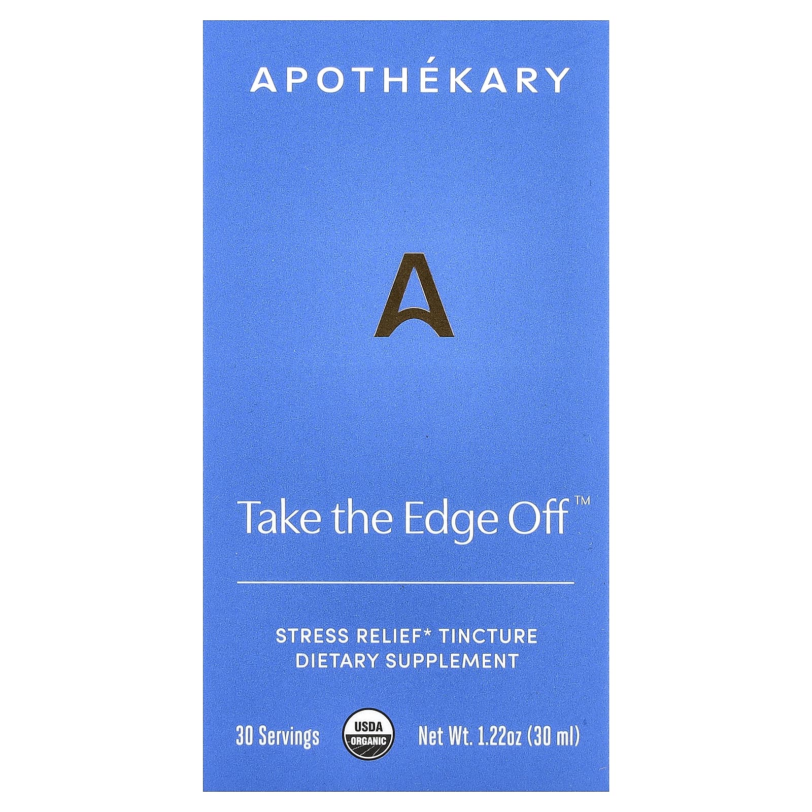 Take The Edge™, тинктура для снятия стресса, 1.22 унции (30 мл)