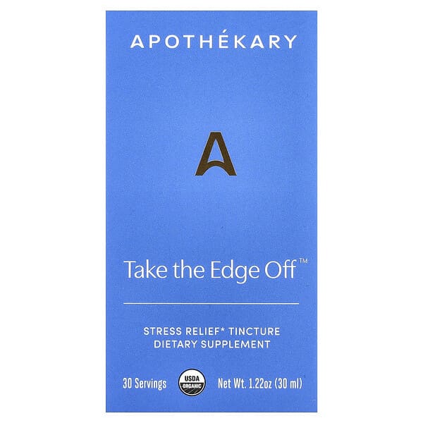 Take The Edge™, тинктура для снятия стресса, 1.22 унции (30 мл)