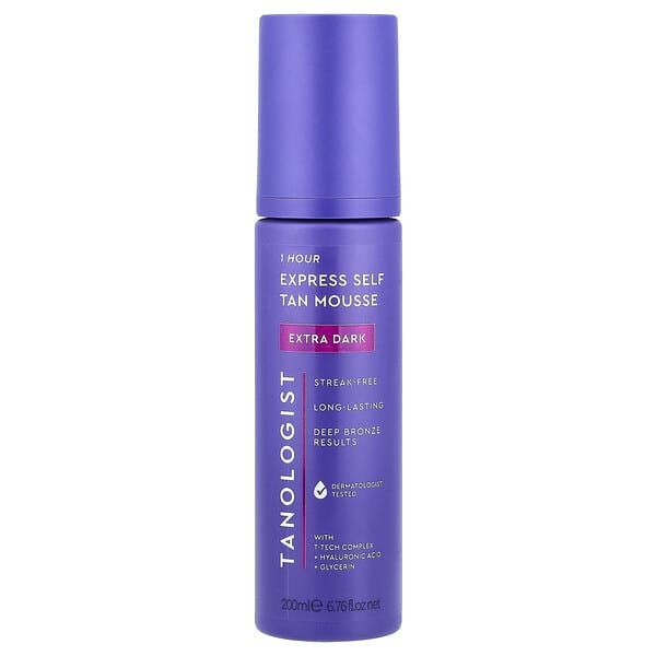 Express Self Tan Mousse, экстремально темный, 6,76 фл. унции (200 мл)