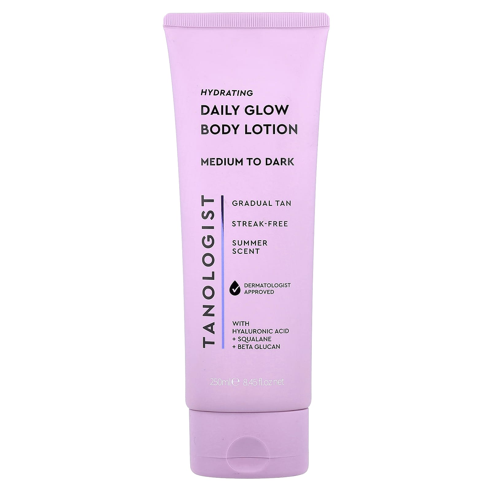 Daily Glow Body Lotion, Medium to Dark, Summer, 8.45 fl oz (250 ml)