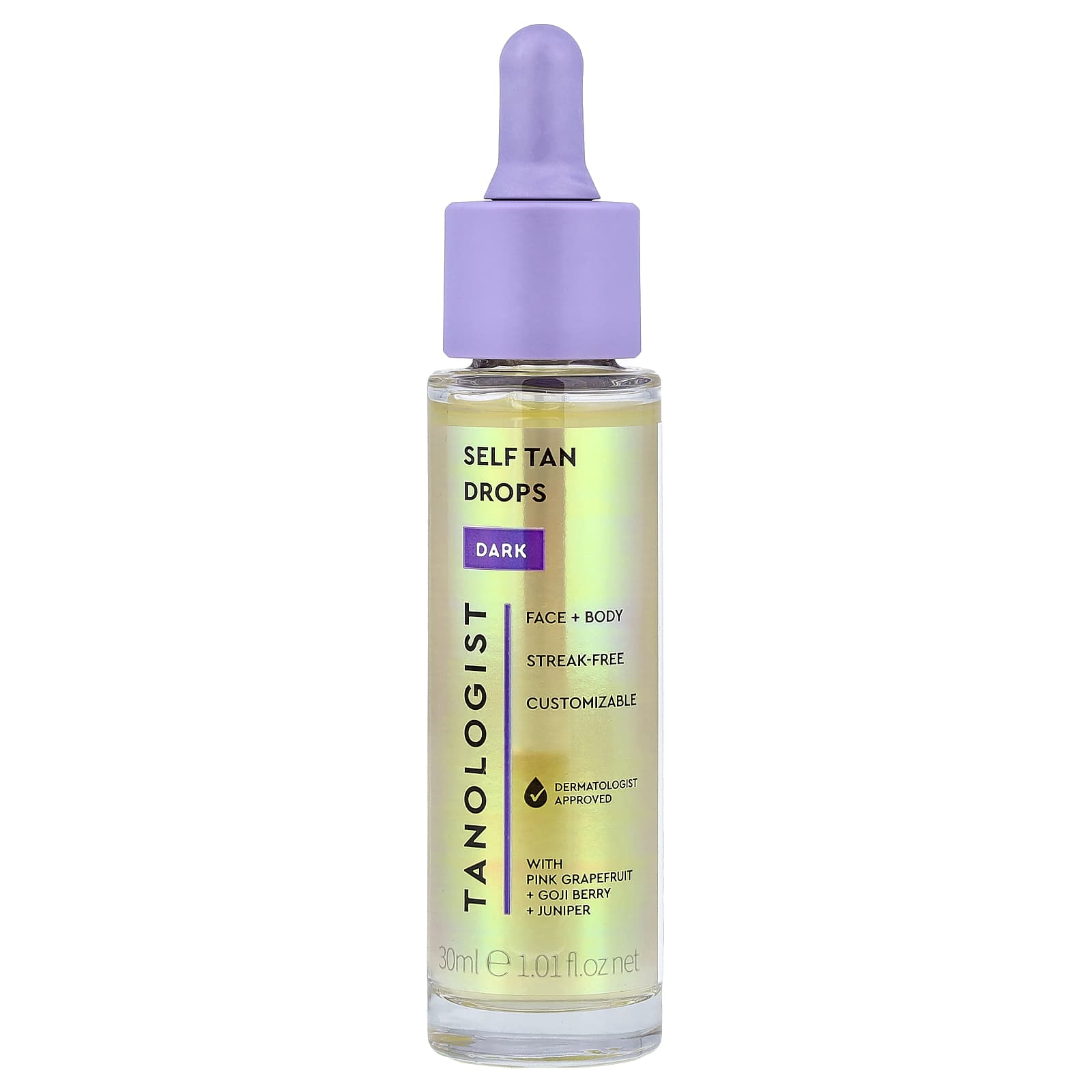 Self Tan Drops, Dark, 1.01 fl oz (30 ml)