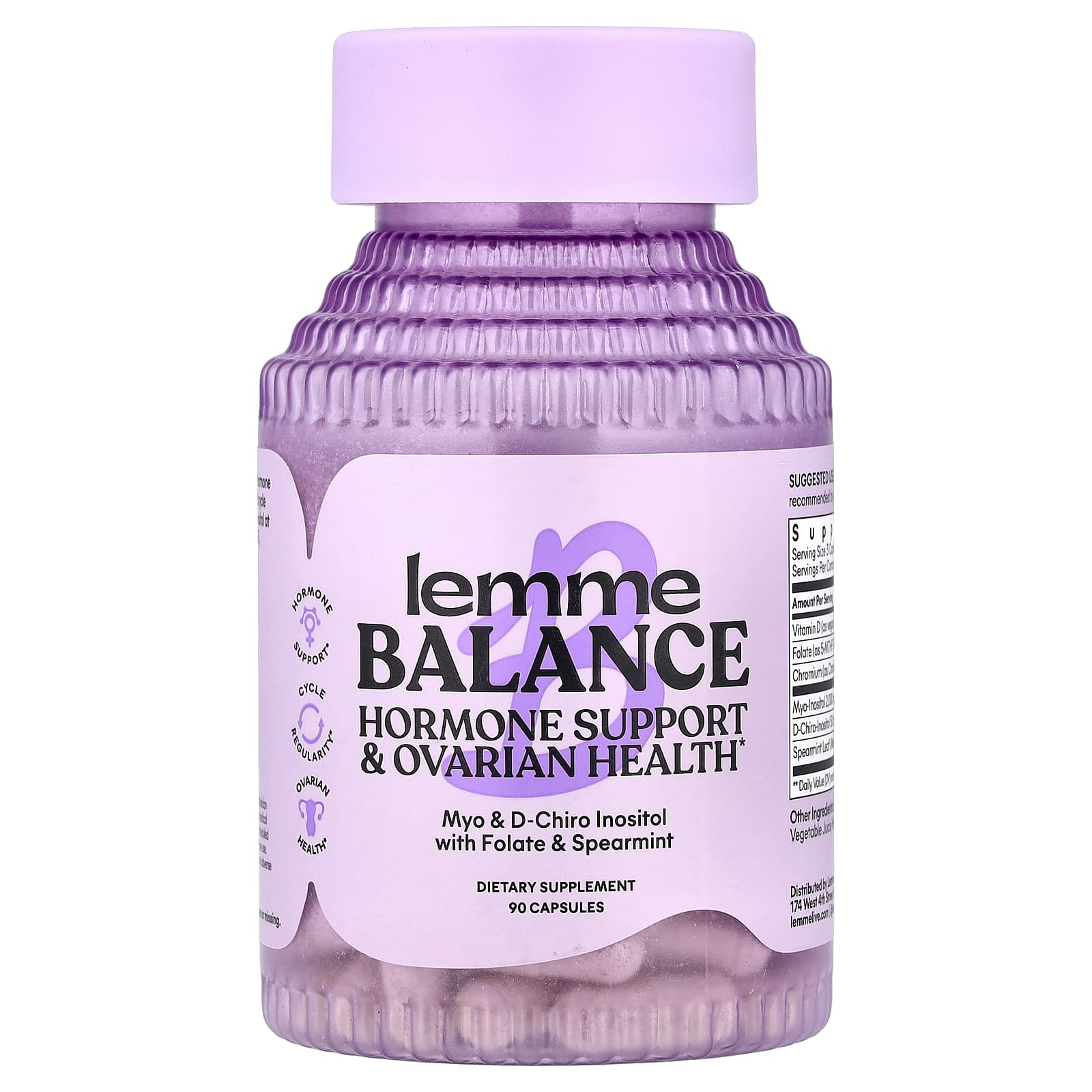 Balance, Hormone Support & Ovarian Health, 90 Capsules