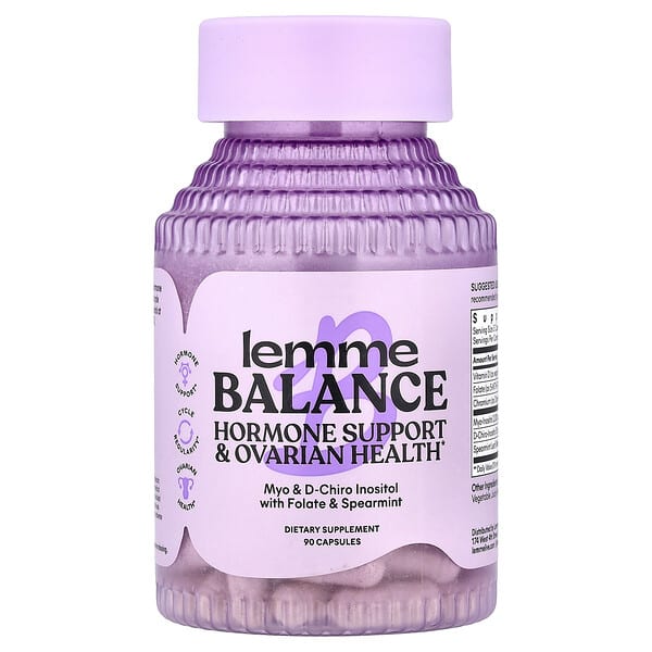 Balance, поддержка гормонов и здоровье яичников, 90 капсул
