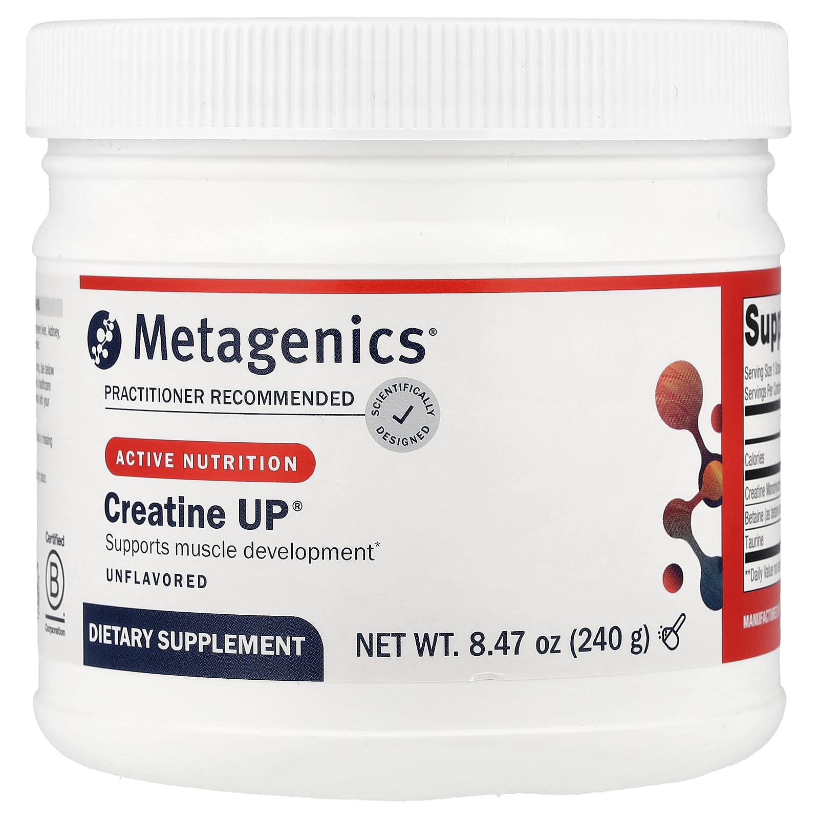 Creatine UP®, без вкуса, 8,47 унции (240 г)