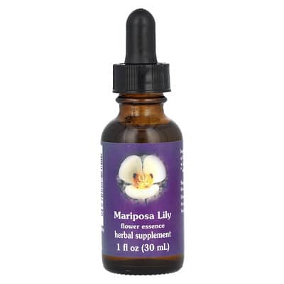 Mariposa Lily, цветочная эссенция, 1 fl oz (30 ml)