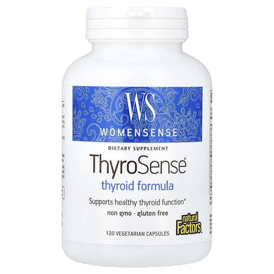 WomenSense®, ThyroSense®, Thyroid Formula, 120 Vegetarian Capsules