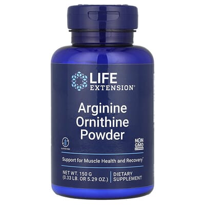 Порошок Arginine Ornithine, 5.29 oz (150 g)