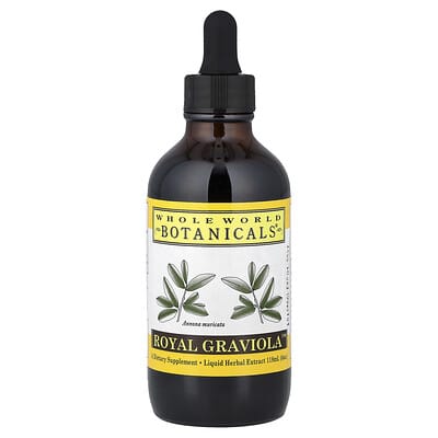 Whole World Botanicals Royal Graviola™, 4 oz (118 ml)