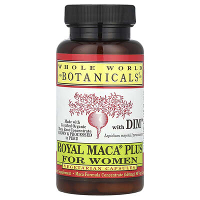 Royal Maca® Plus with DIM™ for Women, 90 VegCaps добавка для женщин
