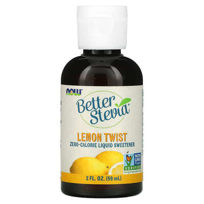 Better Stevia жидкий подсластитель Lemon Twist 2 fl oz (59 ml)