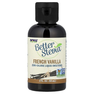 Better Stevia®, Zero-Calorie Liquid Sweetener, French Vanilla, 2 fl oz (59 ml)