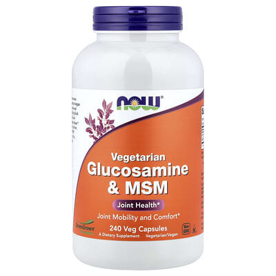 Vegetarian Glucosamine & MSM, 240 Veg Capsules