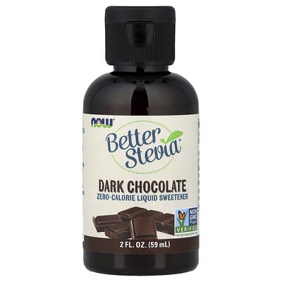 Better Stevia®, жидкий подсластитель с нулевой калорийностью, темный шоколад, 2 fl oz (59 ml)