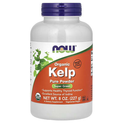 NOW Foods органический порошок из ламинарии, 8 oz (227 g)