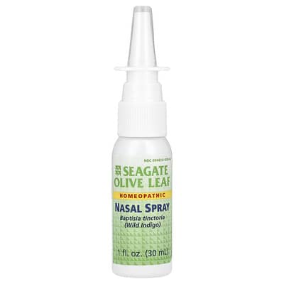 Назальный спрей с экстрактом листьев оливы, 1 fl oz (30 ml)
