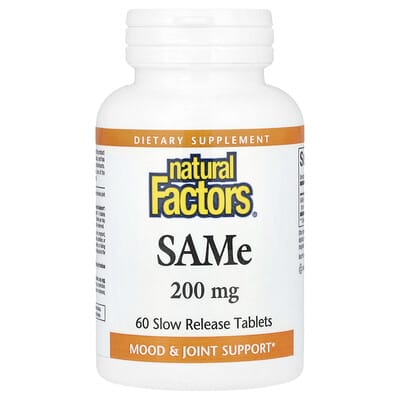SAMe, 200 mg, 60 таблеток пролонгированного действия