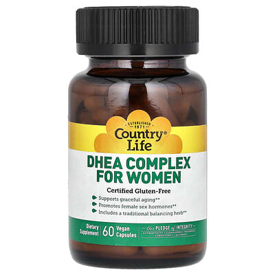 DHEA Complex для женщин, 60 веганских капсул