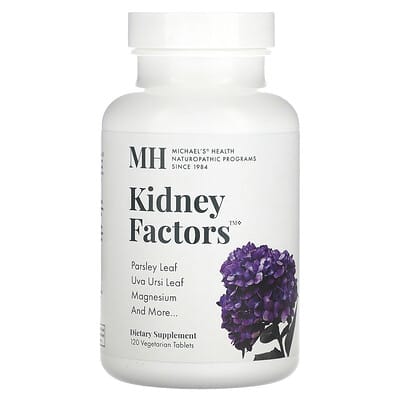 Факторы почек Kidney Factors™, 120 вегетарианских таблеток