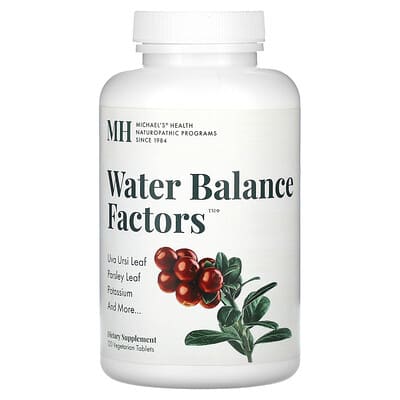 Water Balance Factors™, 120 вегетарианских таблеток