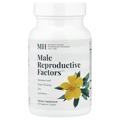 Michael's Health Male Reproductive Factors™, 60 вегетарианских таблеток