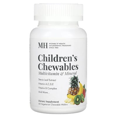 Michael's Health детские мультивитамины и минералы, 60 жевательных таблеток