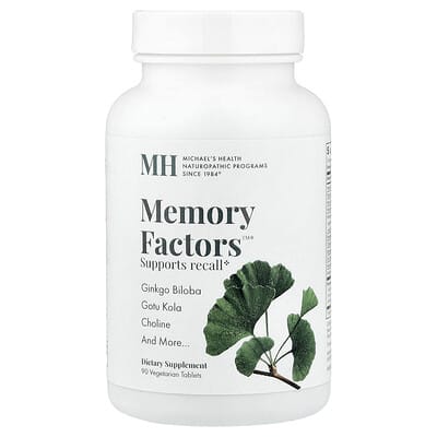 Memory Factors™, 90 вегетарианских таблеток