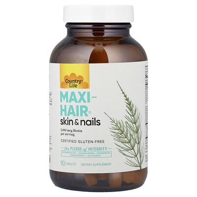 Maxi-Hair®, Skin & Nails, 90 Tablets
