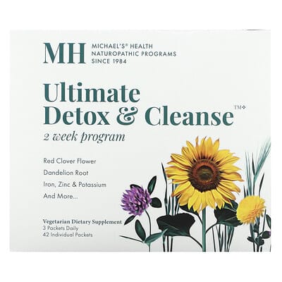 Michael's Health Ultimate Detox & Cleanse™, 42 индивидуальных пакетика